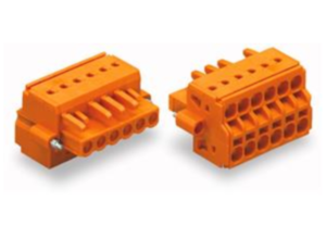 Гнездовой разъем WAGO 231-2305/107-000, 5 pin, 320В, 16А, CS: 5.08мм, (1 шт)