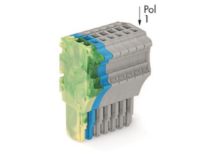 Внутренний разъём WAGO 2020-107/000-039, 7 pin, 0.5мм²-1.5мм², 500В, 13.5А, CS: 3.5мм, (1 шт)