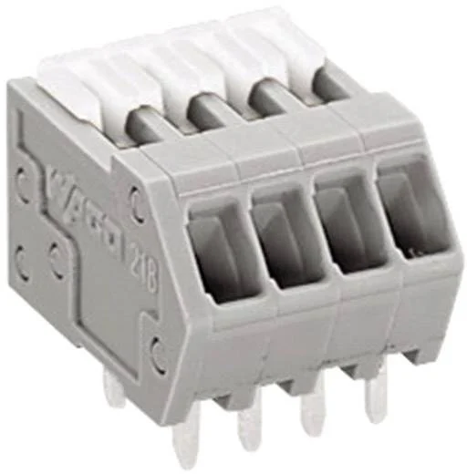 Быстроразъемная клемма WAGO 218-502, 2 pin, 0.08мм² - 0.50мм², 160В, 6А, CS: 2.54мм, (1 шт)