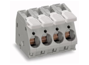 Клемма печатной платы WAGO 2716-107, 7 pin, 1.5мм²-16мм², 320В, 76А, CS: 10мм, (1 шт)