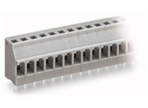 Клемма печатной платы WAGO 740-103/000-021, 3 pin, 0.08мм²-2.5мм², 320В, 16А, CS: 5мм, (1 шт)