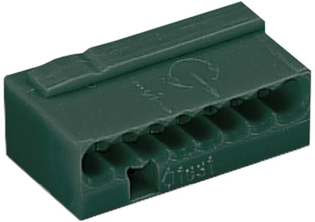 Винтовая клемма WAGO 243-208, 8 pin, 0.6мм² - 0.8мм², 100В, 6А, (1 шт)