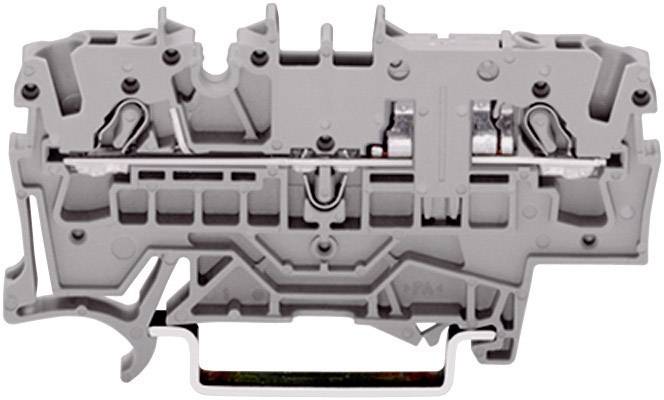 Клемма WAGO 2002-1601, 2 pin, 0.25мм² - 4мм², 400В, 16А, конф: L, (1 шт)