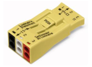 Штекер WAGO 873-903, 3 pin, 0.75мм²-4.0мм², 400В, 6А, (1 шт)