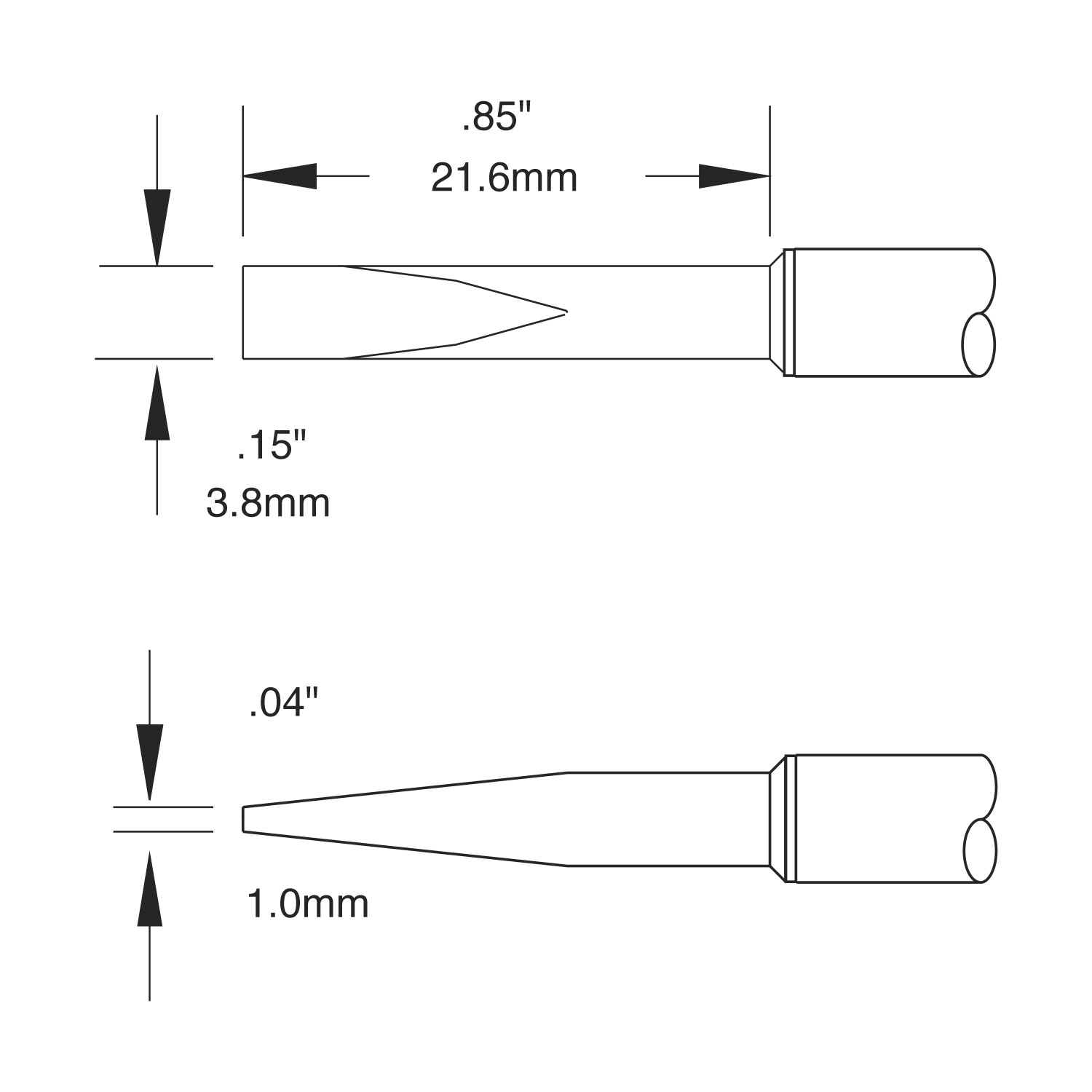 Картридж-наконечник Metcal CVC-8CH2238A 