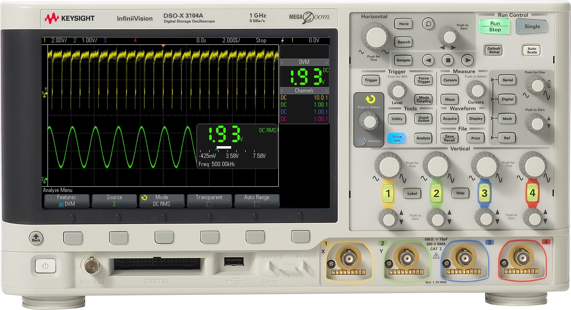Осциллограф Keysight DSOX3104A 