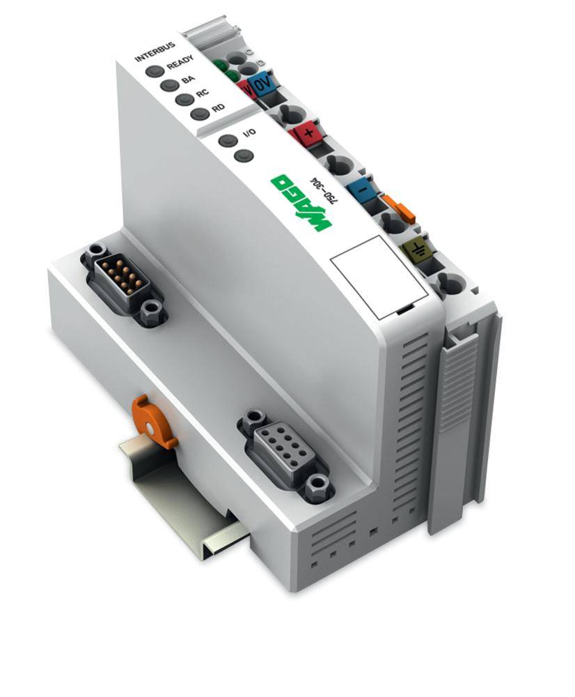 Разъем полевой шины ПЛК WAGO 750-304 