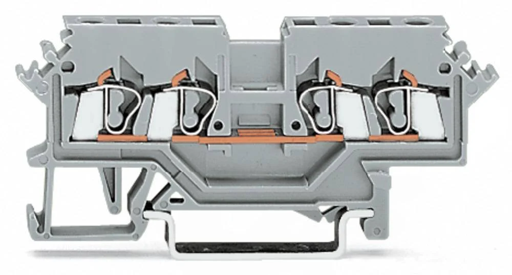 Клемма WAGO 280-990, 4 pin, 0.20мм² - 2.50мм², 550В, 22А, конф: L, (100 шт)