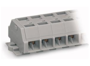 Клеммная колодка WAGO 261-254, 4 pin, 0.08мм²-2.5мм², 500В, 24А, (1 шт)