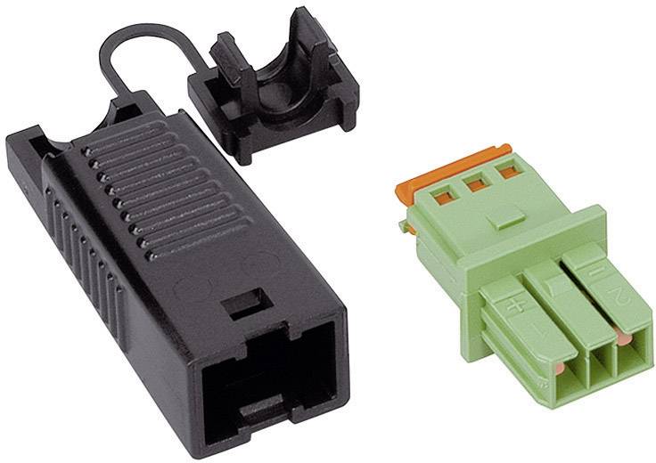 Разъем питания сети WAGO 893-1002, 2 pin, 50В, 3А, (1 шт)