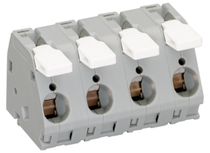 Клеммная колодка печатной платы WAGO 2706-102, 2 pin, 0.5мм²-6.0мм², 630В, 41А, CS: 7.5мм, (1 шт)