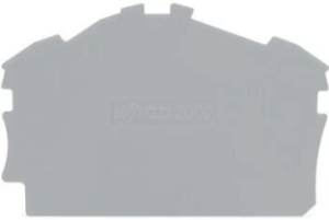 Торцевая/разделительная пластина WAGO 2002-6391, (1 шт)