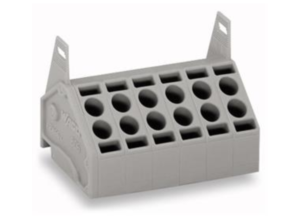 Клемма печатной платы WAGO 806-202, 2 pin, 0.2мм²-1.5мм², 320В, 10А, CS: 5мм, (1 шт)