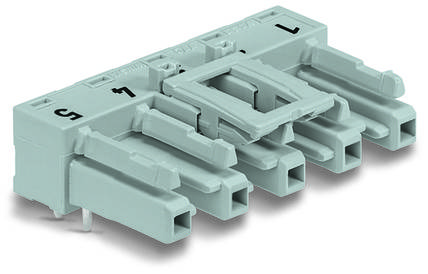 Разъем питания сети WAGO 770-845/011-000/064-000, 5 pin, 400В, 25А, (50 шт)