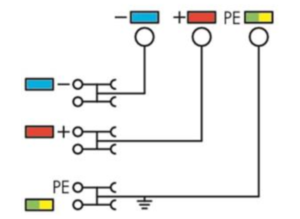 Клемма питания инициатора WAGO 2000-5457, 3 pin, 1.0мм², 250В, 28А, (1 шт)