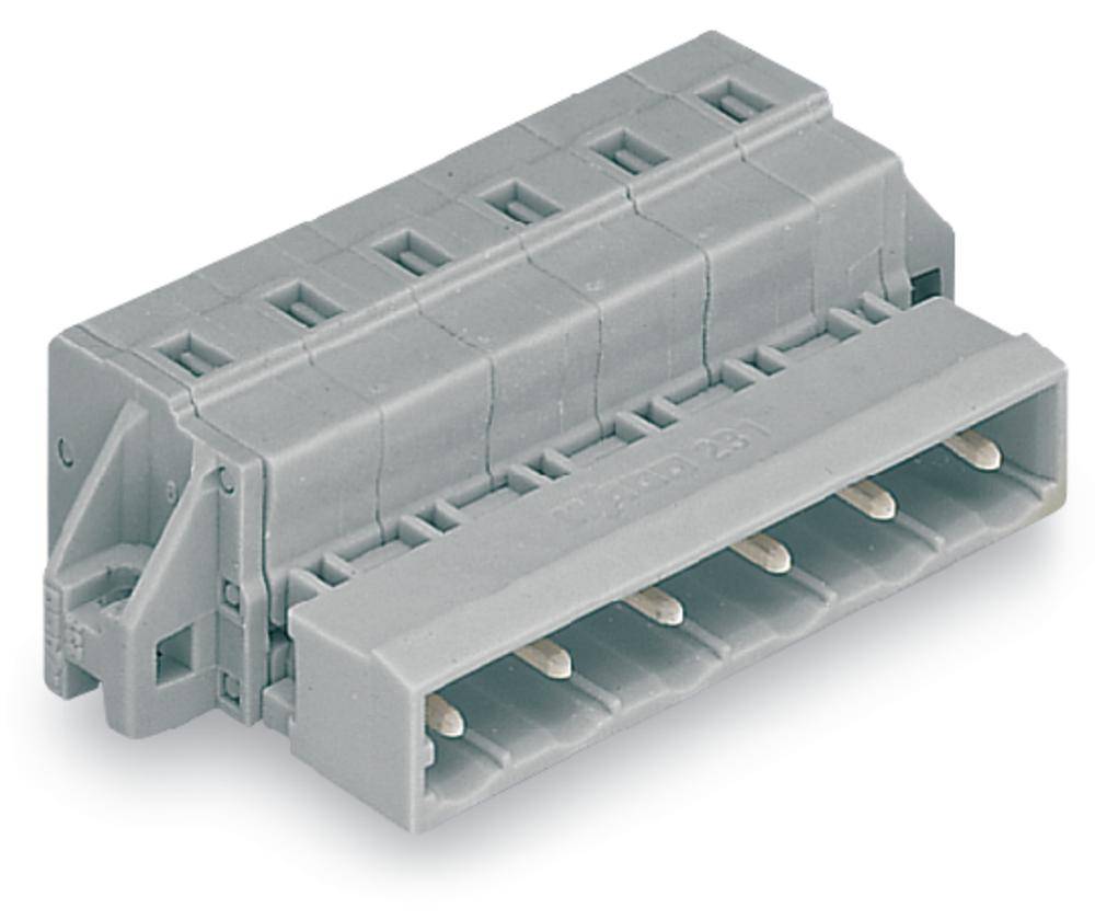 Штифтовая планка WAGO 731-613/019-000, 13 pin, 0.08мм² - 2.50мм², 630В, 12А, CS: 7.50мм, (10 шт)