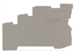 Торцевая/разделительная пластина WAGO 2020-5391, (1 шт)