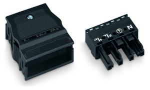 Гнездо WAGO 770-104, 4 pin, 0.5мм²-4.0мм², 400В, 25А, (1 шт)