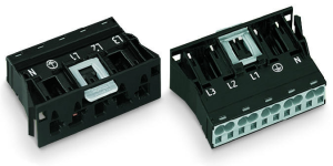 Штекер WAGO 770-715, 5 pin, 0.5мм²-4.0мм², 400В, 25А, (1 шт)
