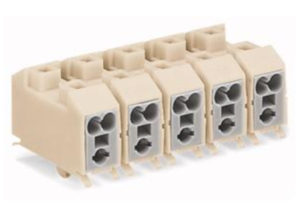 Соединительная клемма WAGO 272-134/201-000, 4 pin, 2.5мм², 18А, (1 шт)