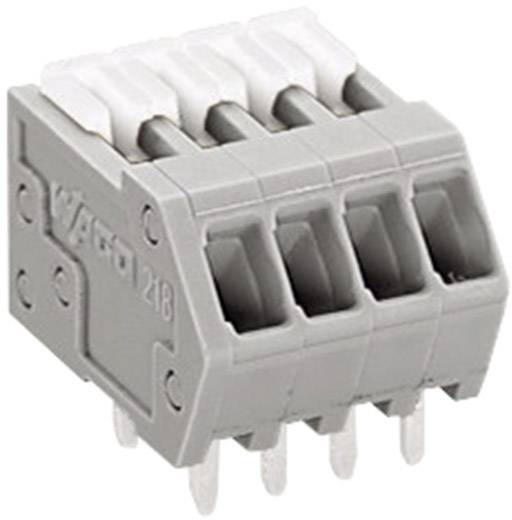 Быстроразъемная клемма WAGO 218-104, 4 pin, 0.08мм² - 0.50мм², 160В, 6А, CS: 2.50мм, (1 шт)