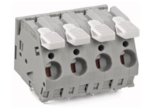 Клемма печатной платы WAGO 2706-260, 10 pin, 0.5мм²-6.0мм², 1000В, 41А, CS: 10мм, (1 шт)