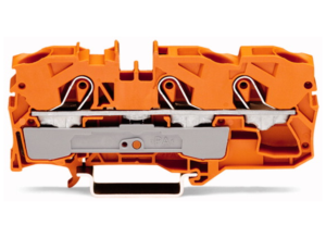 Проходная клеммная колодка WAGO 2010-1302, 1 pin, 0.5мм²-16мм², 550В, 57А, (1 шт)