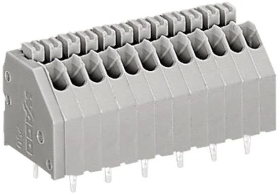 Быстроразъемная клемма WAGO 250-403, 3 pin, 0.14мм² - 0.50мм², 160В, 2А, CS: 2.50мм, (1 шт)