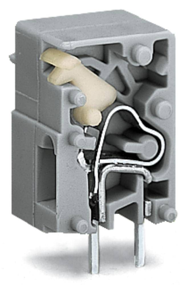 Быстроразъемная клемма WAGO 741-903, 1 pin, 0.08мм² - 2.50мм², 500В, CS: 10мм, (2160 шт)