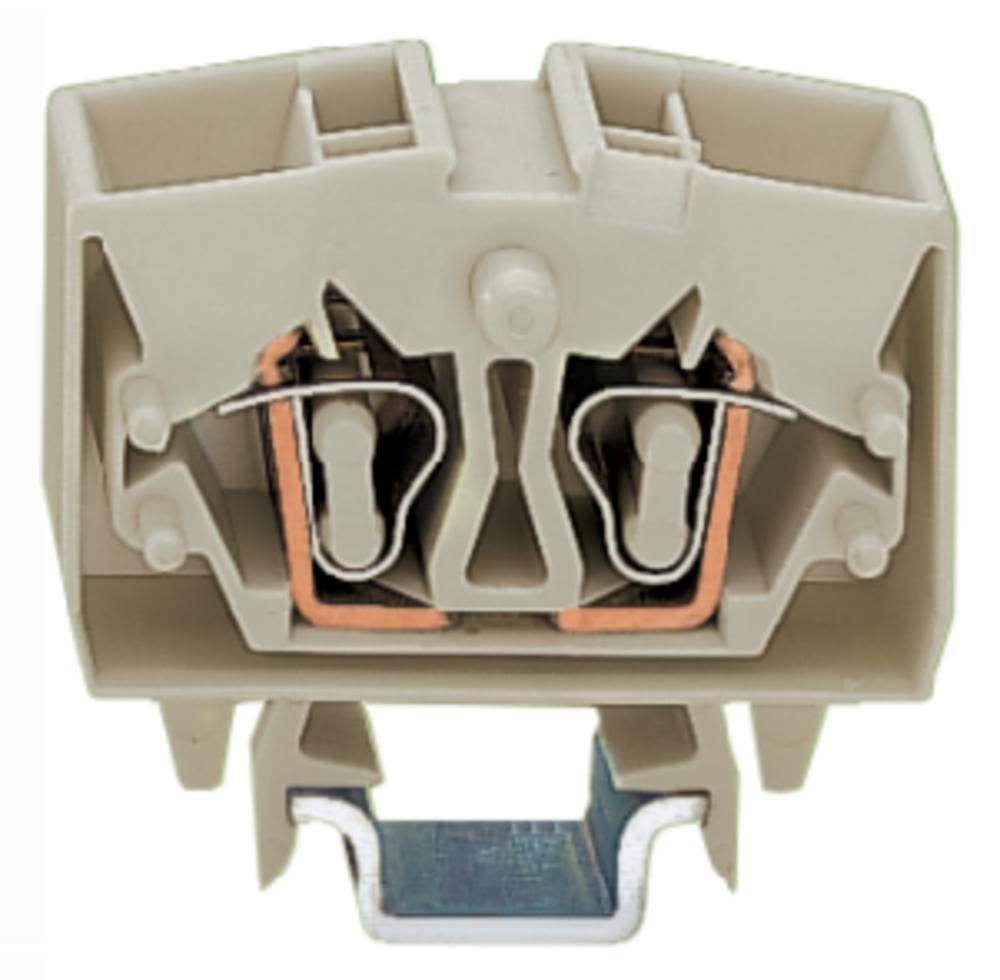 Клемма WAGO 264-220, 4 pin, 0.50мм² - 2.50мм², 750В, 23А, конф: L, (100 шт)