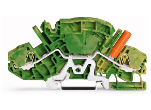 Клеммная колодка заземления WAGO 2007-8807, 2 pin, 0.5мм²-10мм², (1 шт)