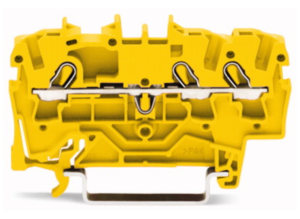 Проходная клеммная колодка WAGO 2002-1306, 1 pin, 0.25мм²-2.5мм², 550В, 24А, (1 шт)