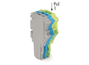Внутренний разъём WAGO 2020-103/000-038, 3 pin, 0.5мм²-1.5мм², 500В, 13.5А, CS: 3.5мм, (1 шт)