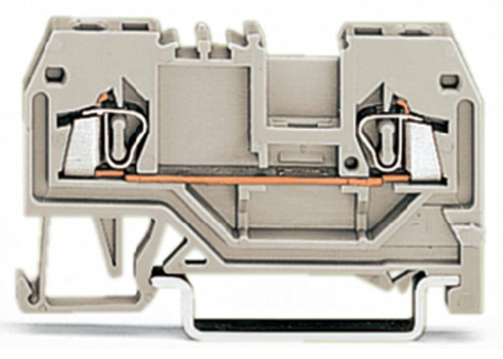 Клемма WAGO 279-992, 2 pin, 0.08мм² - 1.50мм², 550В, 15А, конф: L, (100 шт)