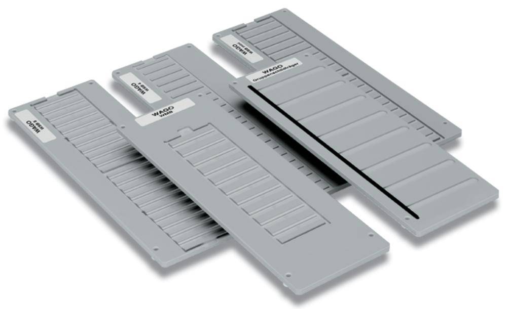 Пластины дя маркерных карт WAGO 258-389, (1 шт)