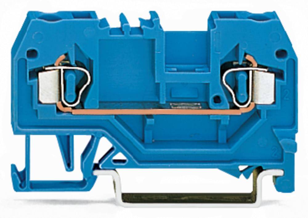Клемма WAGO 280-904, 2 pin, 0.08мм² - 2.50мм², 800В, 24А, конф: N, (100 шт)