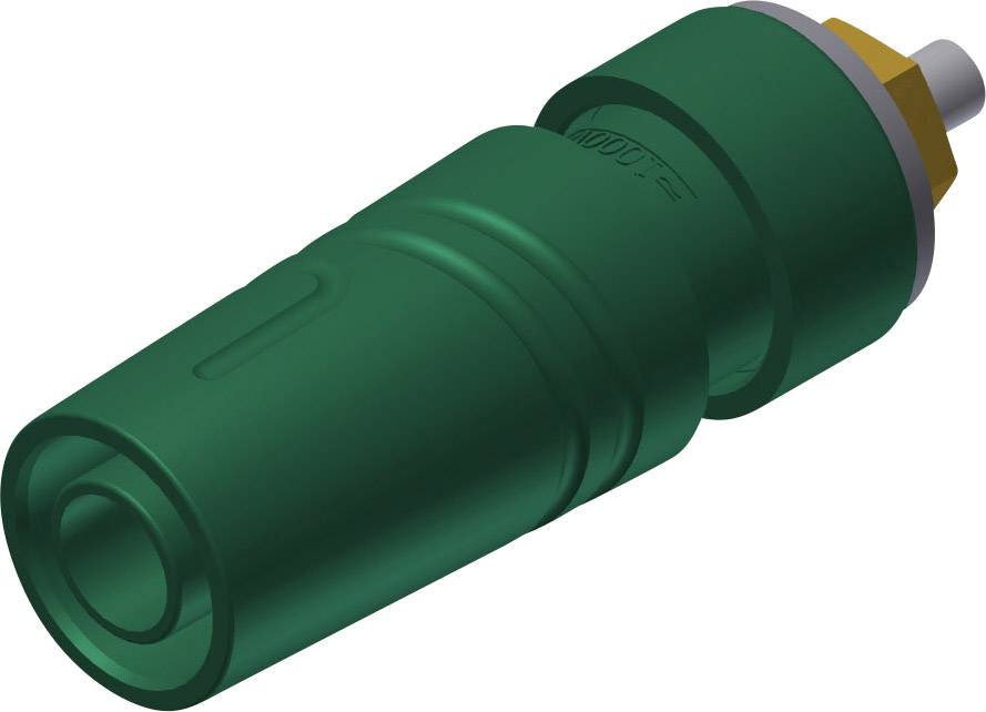 972358704, SKS-HIRSCHMANN SAB 2640 LK Au - Лабораторное гнездо, Ø-контакта: 4 мм, зеленый : 1 шт.