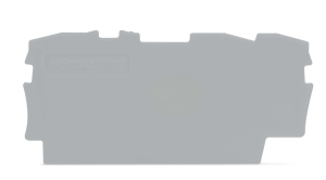 Торцевая/разделительная пластина WAGO 2002-1391, (1 шт)