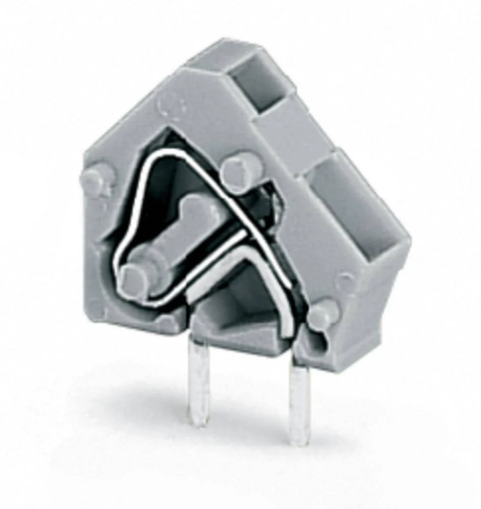 Быстроразъемная клемма WAGO 236-744/332-000, 1 pin, 0.08мм² - 2.50мм², 320В, 24А, CS: 5мм;5.08мм, (600 шт)