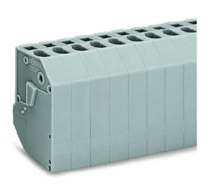 Трансформаторная клеммная колодка WAGO 711-137, 7 pin, 800В, 25А, (1 шт)