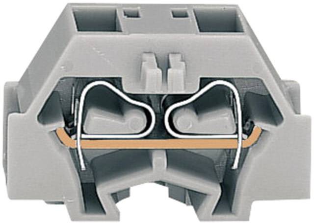 Клемма WAGO 260-331, 4 pin, 0.08мм² - 1.50мм², 400В, 18А, конф: L, (1 шт)