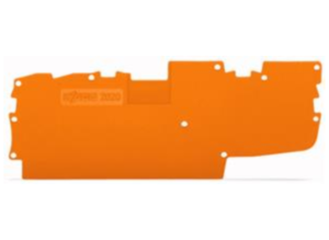 Торцевая/разделительная пластина WAGO 2020-1492, (1 шт)