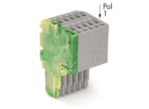 Внутренний разъём WAGO 2020-206/000-037, 6 pin, 0.5мм²-1.5мм², 500В, 13.5А, CS: 3.5мм, (1 шт)