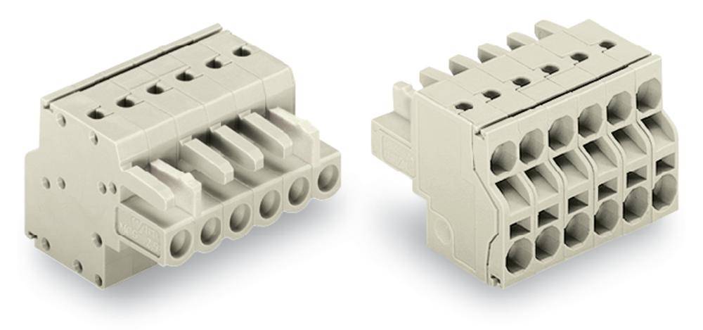 Розетка для подключения кабеля WAGO 721-2105/026-045, 5 pin, 0.2мм² - 2.5мм², 320В, 16А, CS: 5мм, (100 шт)