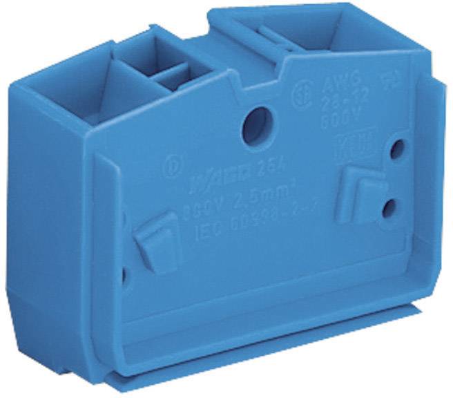 Клемма WAGO 264-354, 4 pin, 0.08мм² - 2.50мм², 800В, 24А, конф: N, (1 шт)