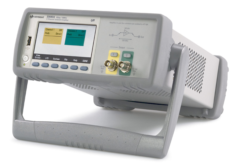Усилитель с изолированными каналами Keysight 33502A 