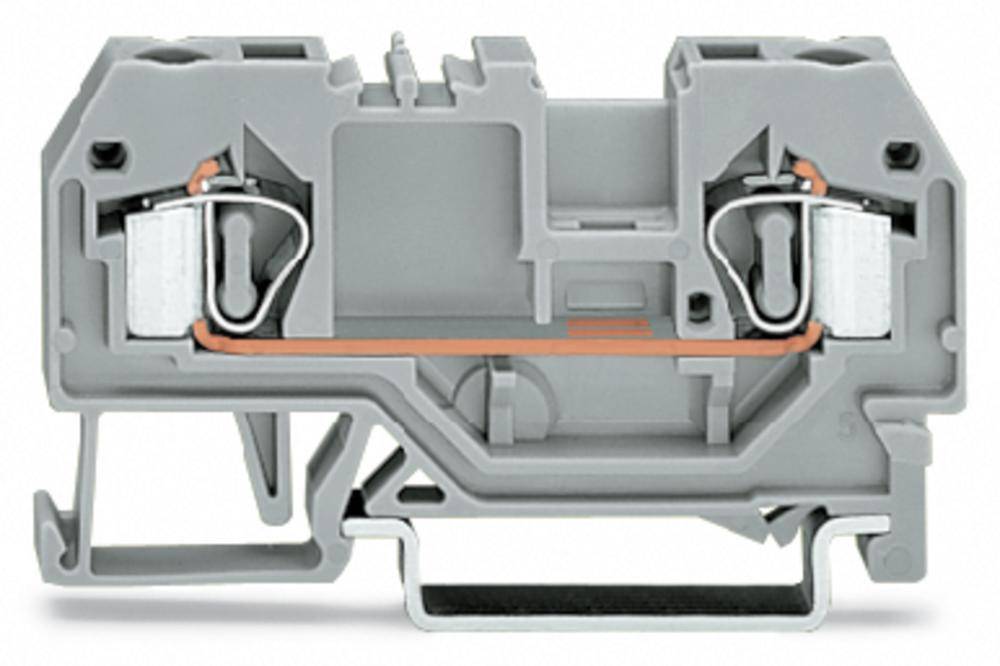 Клемма WAGO 281-901, 2 pin, 0.08мм² - 4мм², 800В, 32А, конф: L, (50 шт)