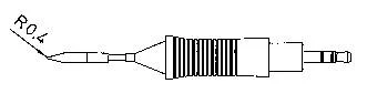 Паяльное жало Weller T0054460299N RTM 008 C