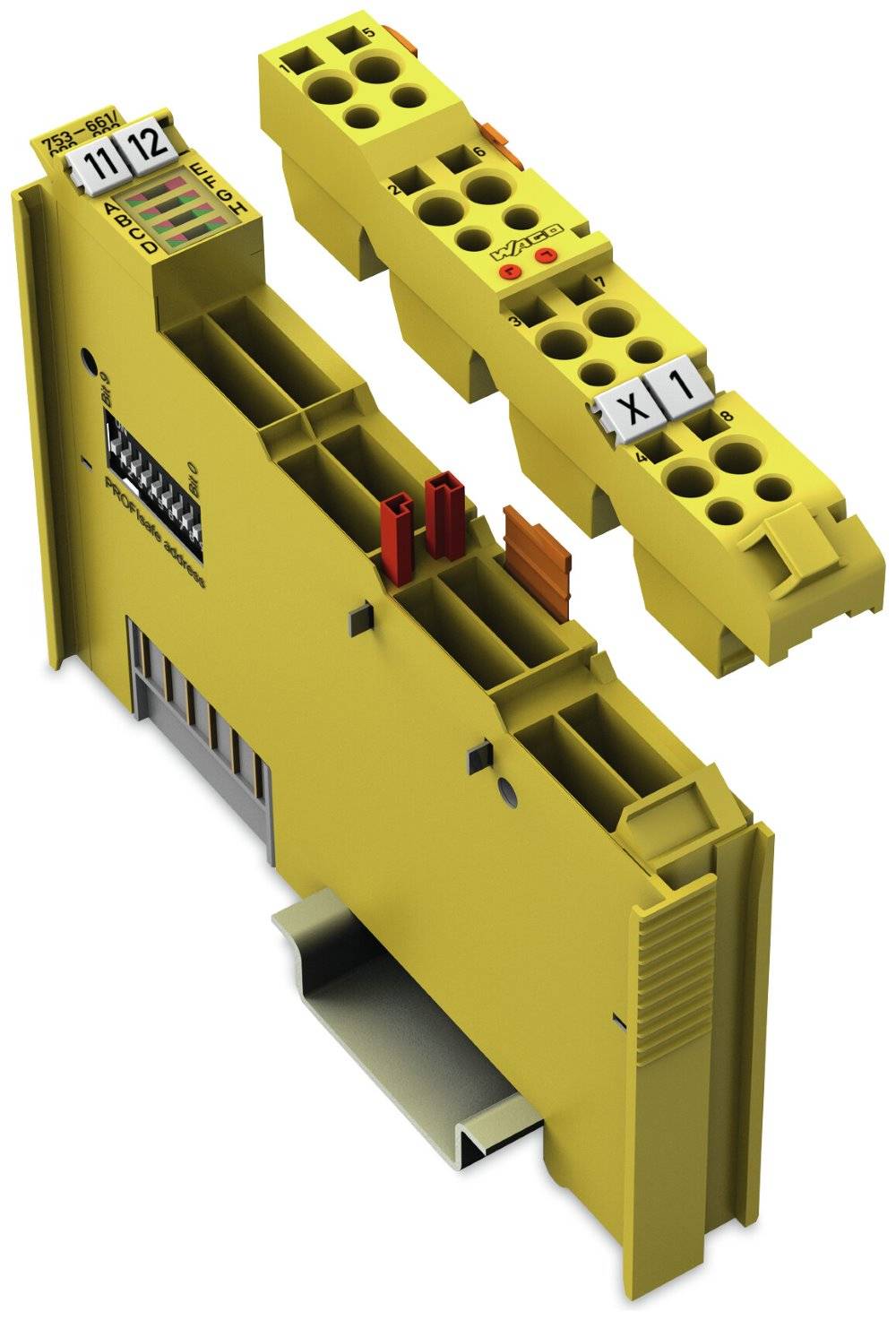 Плата ввода ПЛК WAGO 753-661/000-003 