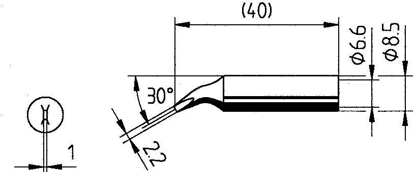 Паяльное жало Ersa 0842JD 